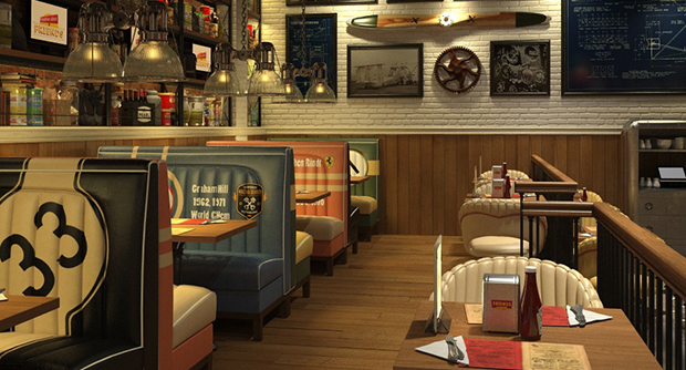 Ресторан Friends modern diner