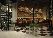 Friends modern diner